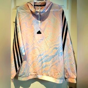 Adidas windbreaker 1/2 zip